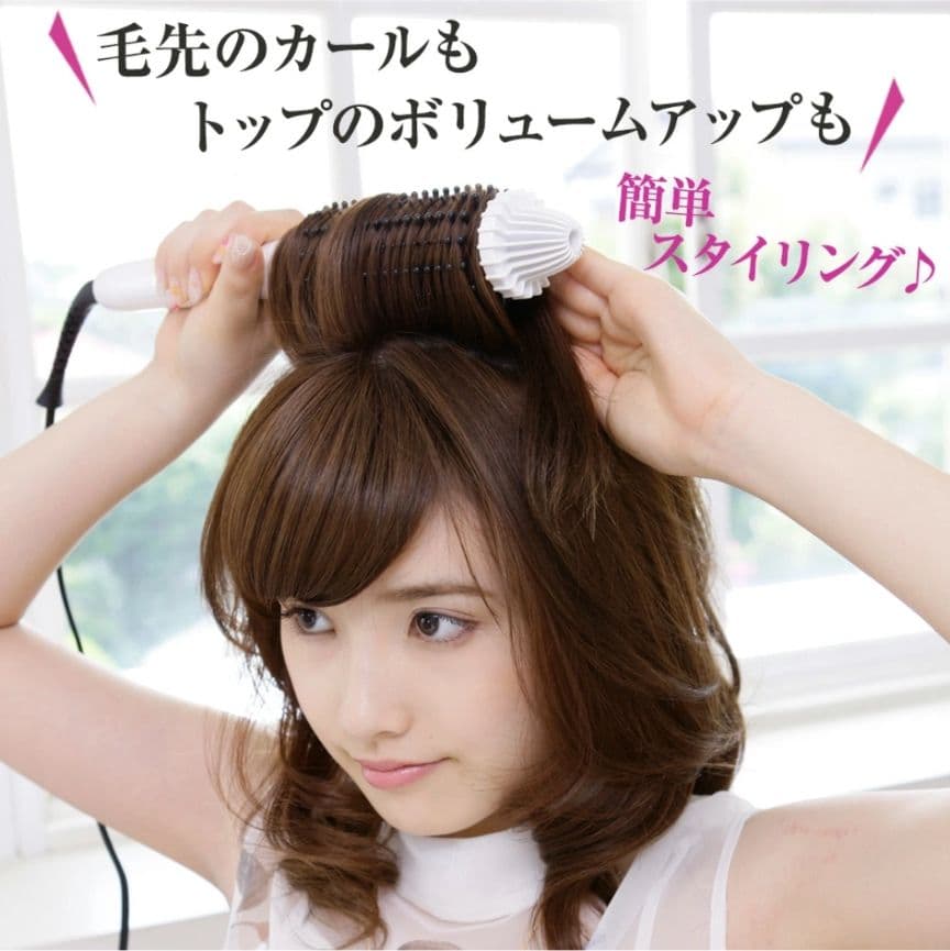 クレイツイオン ロールブラシアイロンII 直径32mm CIBI-G32W