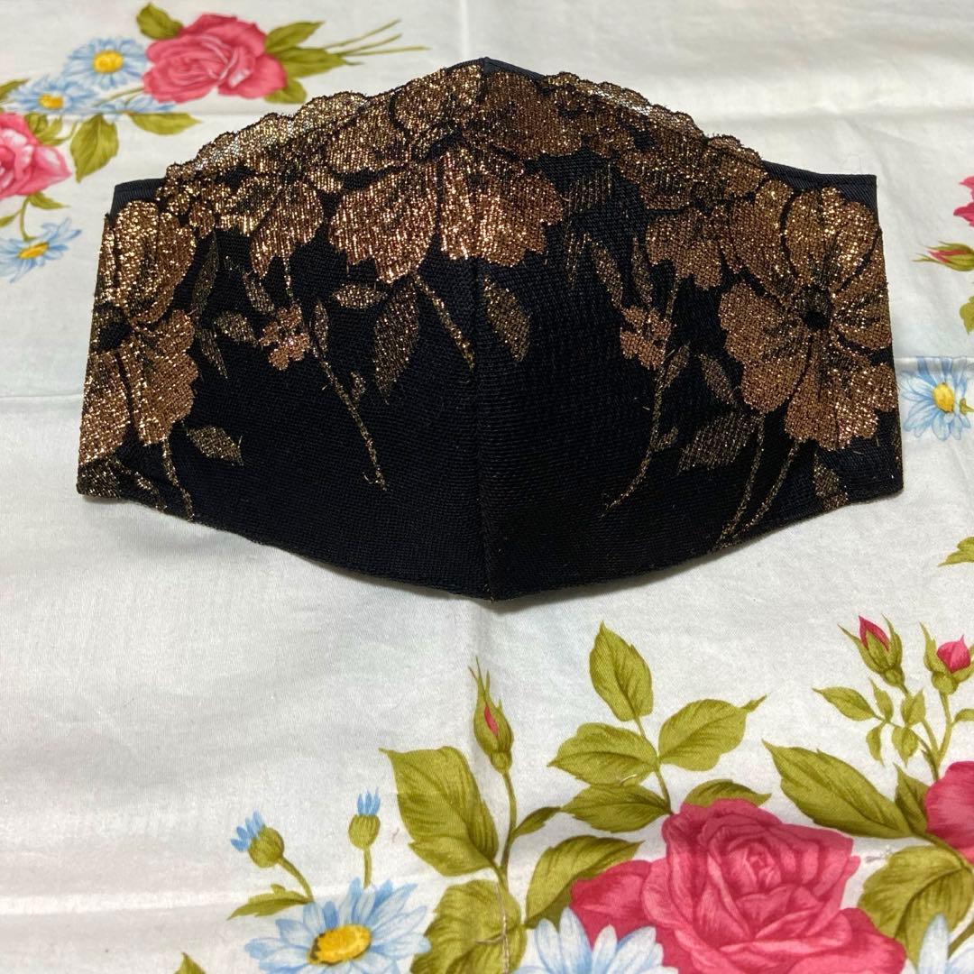 [ピンクの白玉]ハンドメイドマスク