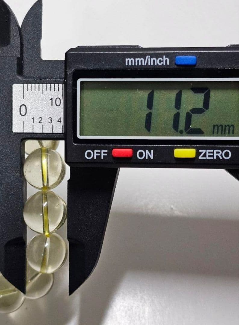 ✨️高品質✨️　11.2㎜ リビアングラスブレスレット