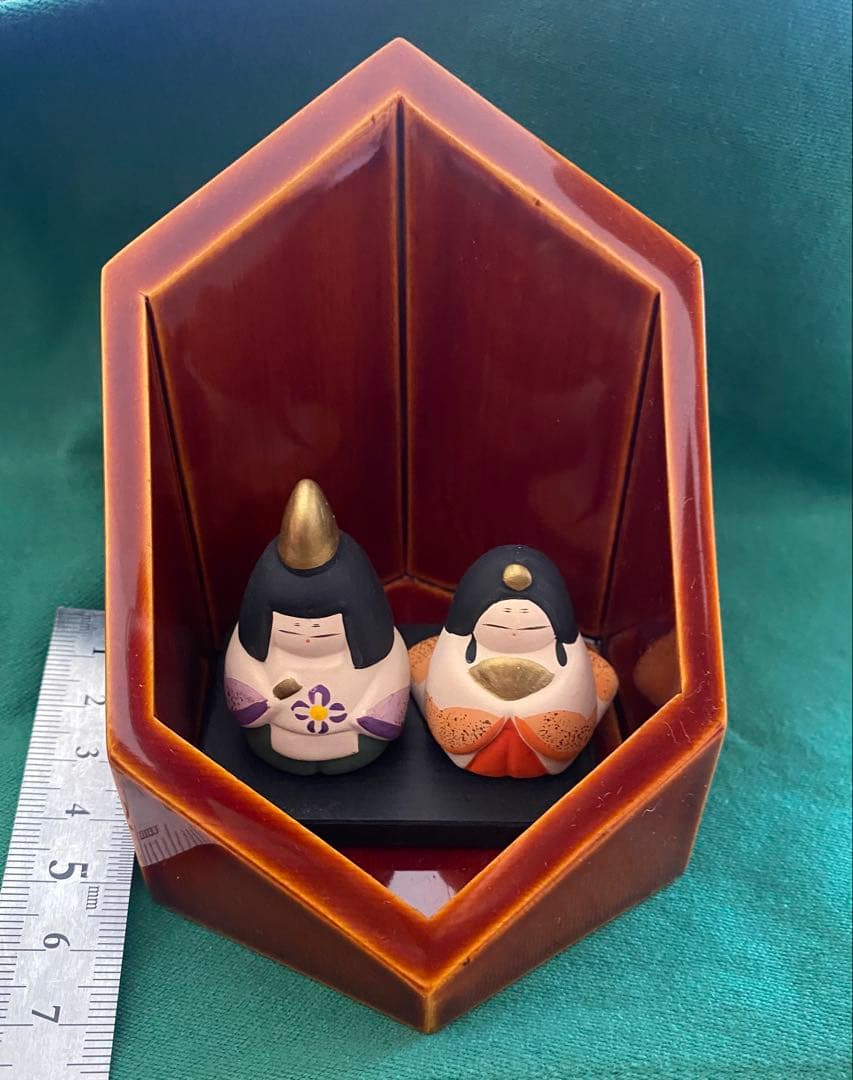 雛人形 飛騨春慶　漆塗