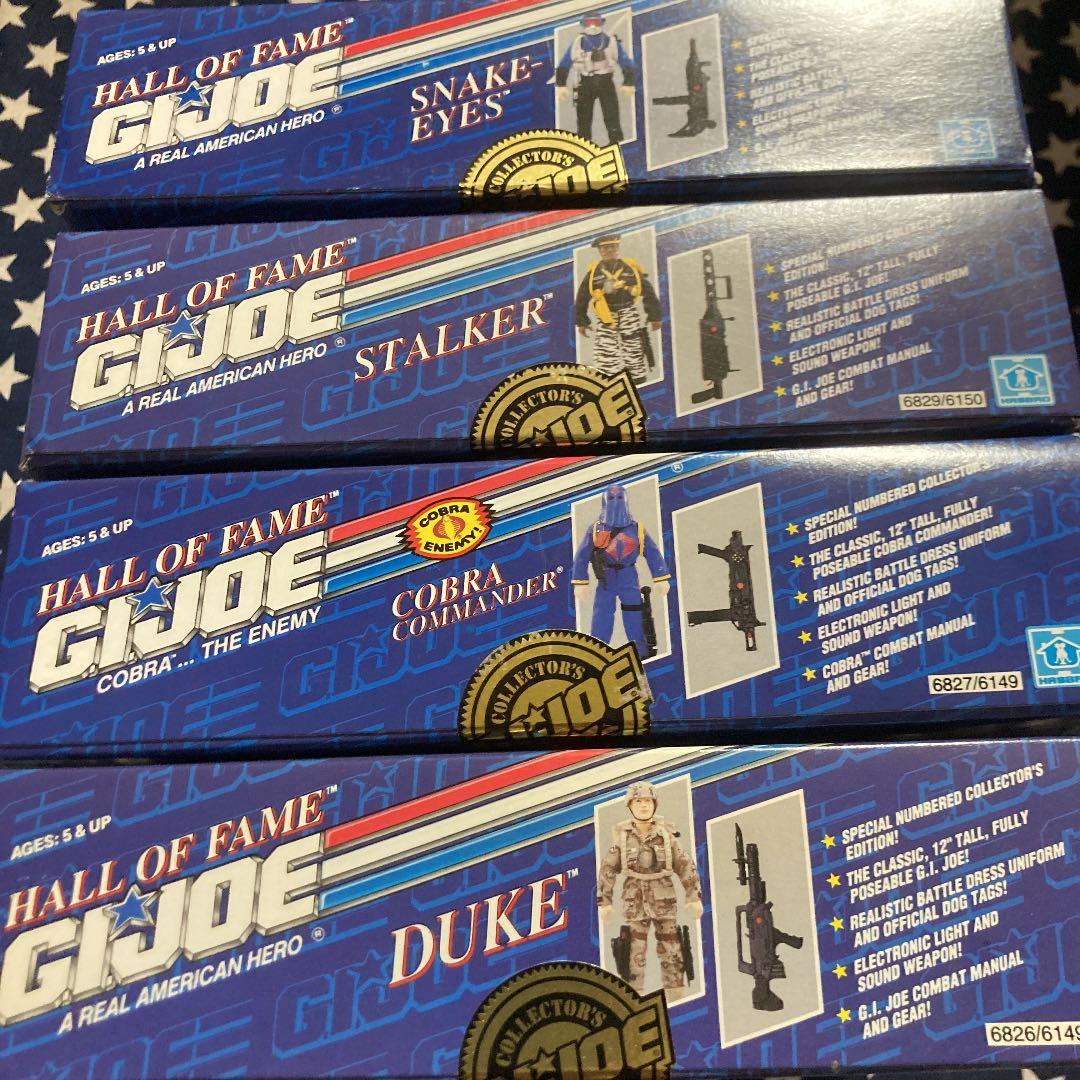ハズブロ製1/6GI-JOE HOF フィギュア第1弾　全4体