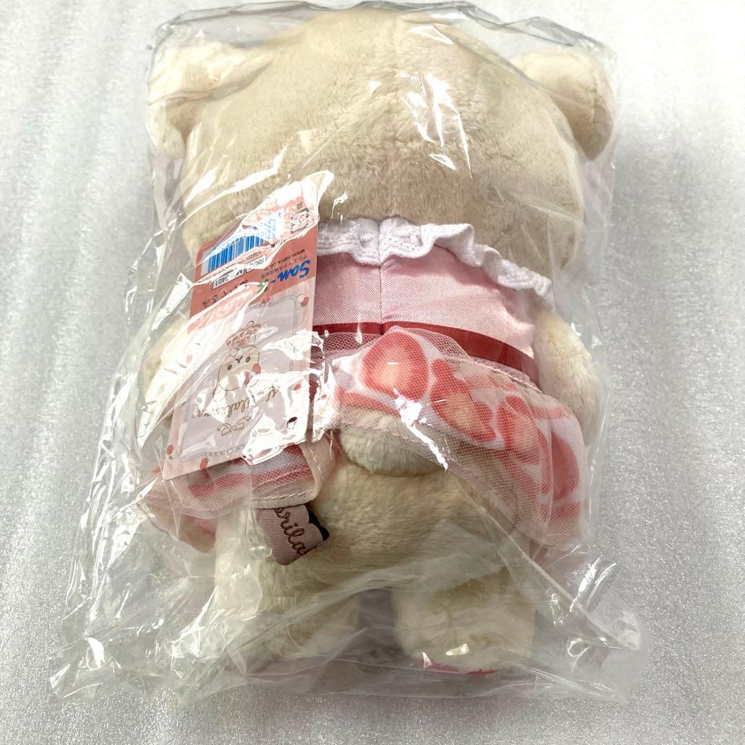 リラックマストア限定 コリラックマ ストロベリーショートケーキ ぬいぐるみ