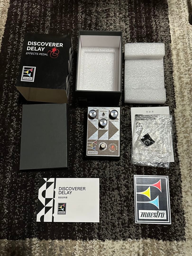 【入学&卒業特価】Discoverer Delay ギターエフェクター