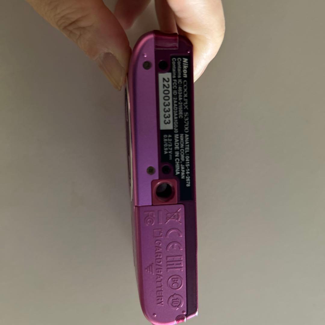 Nikon COOLPIX ピンク 8倍光学ズーム