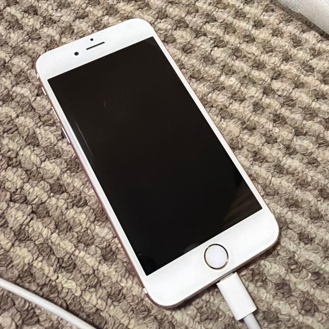 Apple iPhone 6s 128GBローズゴールド 本体1-31