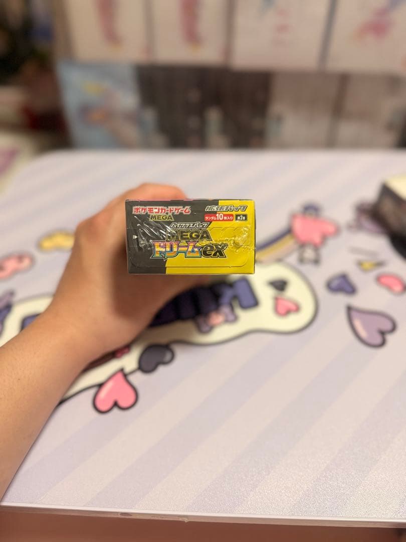 新品未開封ポケモンカード MEGA ドリームex BOシュリンク付き
