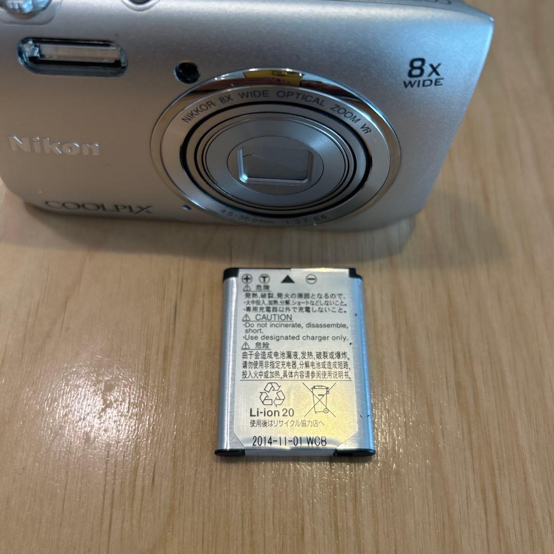 Nikon COOLPIX S3600 2048万画素　動作確認済