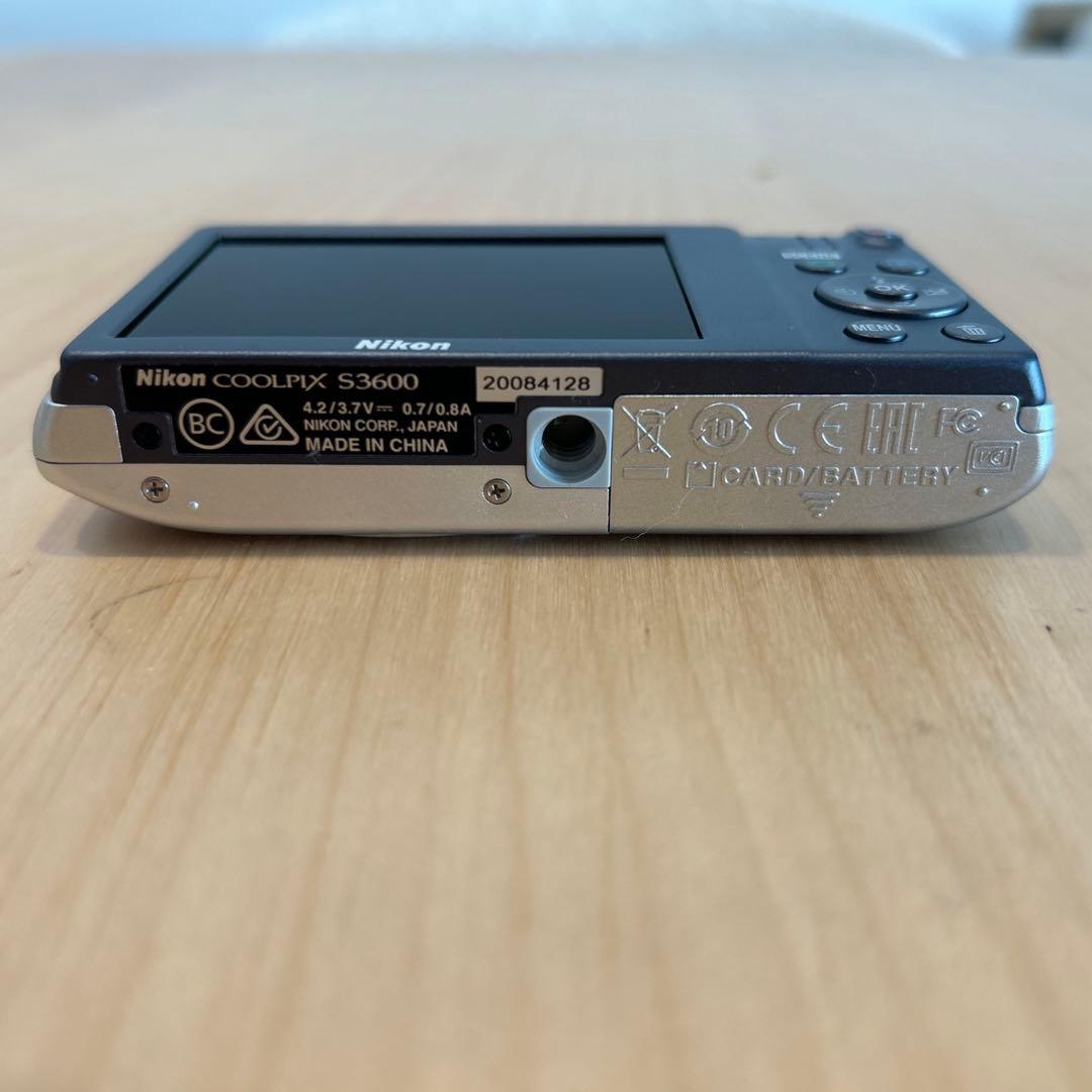 Nikon COOLPIX S3600 2048万画素　動作確認済