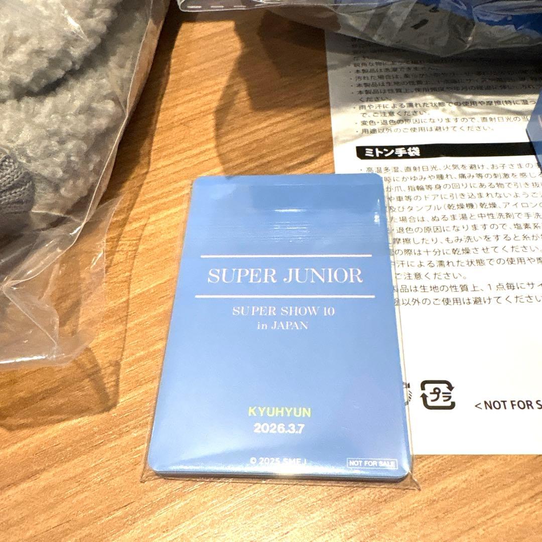 SUPER SHOW 10 プレミアム　グッズ　ベルーナ3/7 セット　銀テ