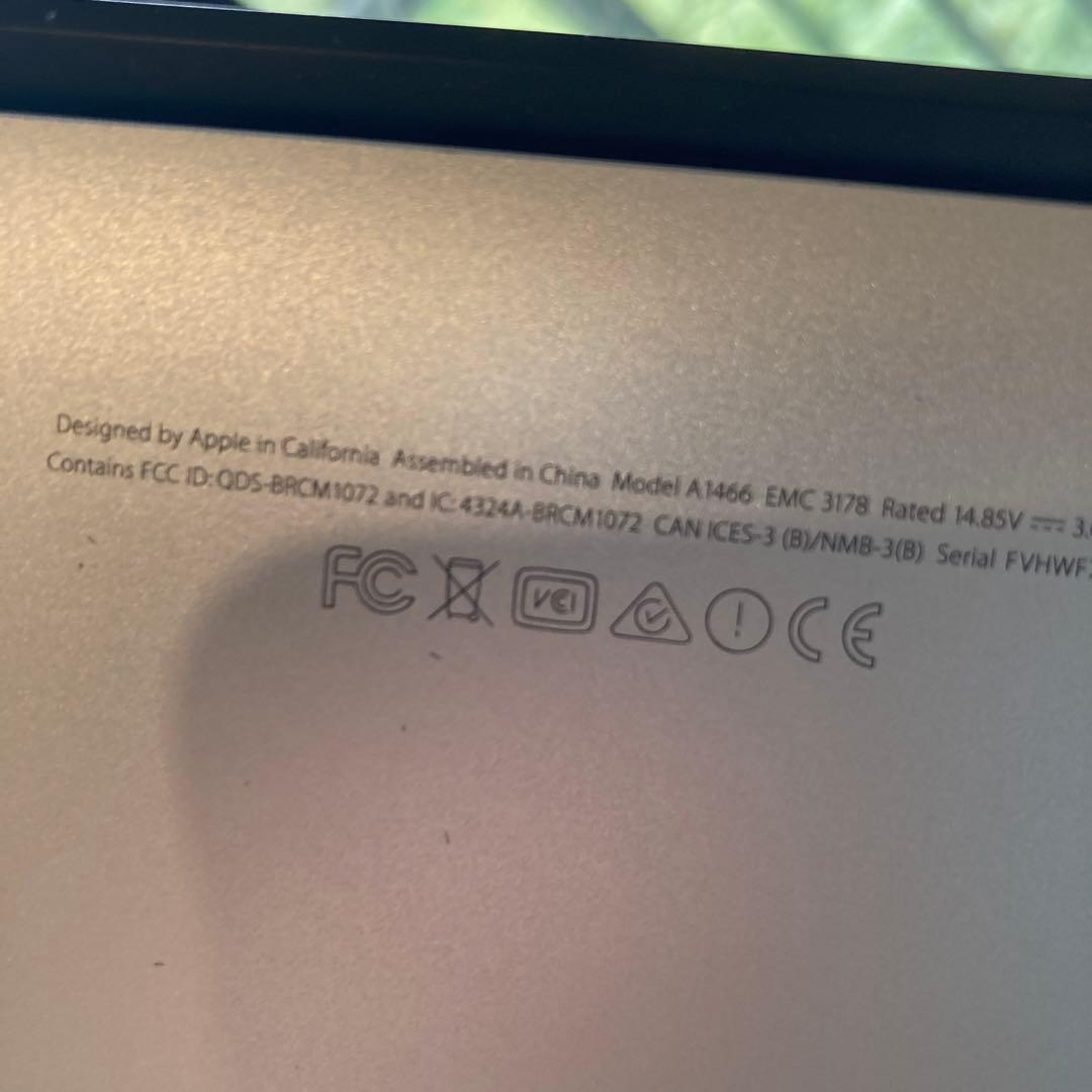 MacBook Air 1800/13.3 MQD32J/A 2018 ジャンク