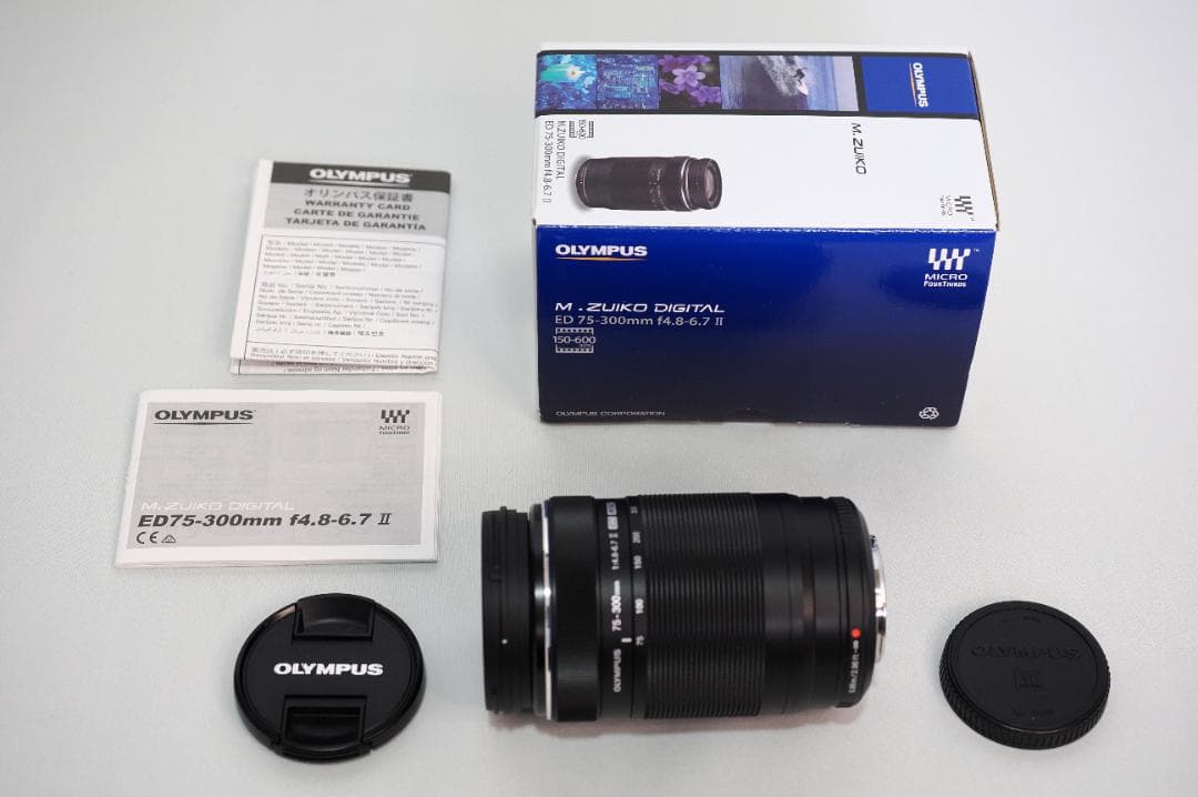 【美品】Olympus M.Zuiko 75-300mm f/4.8-6.7II