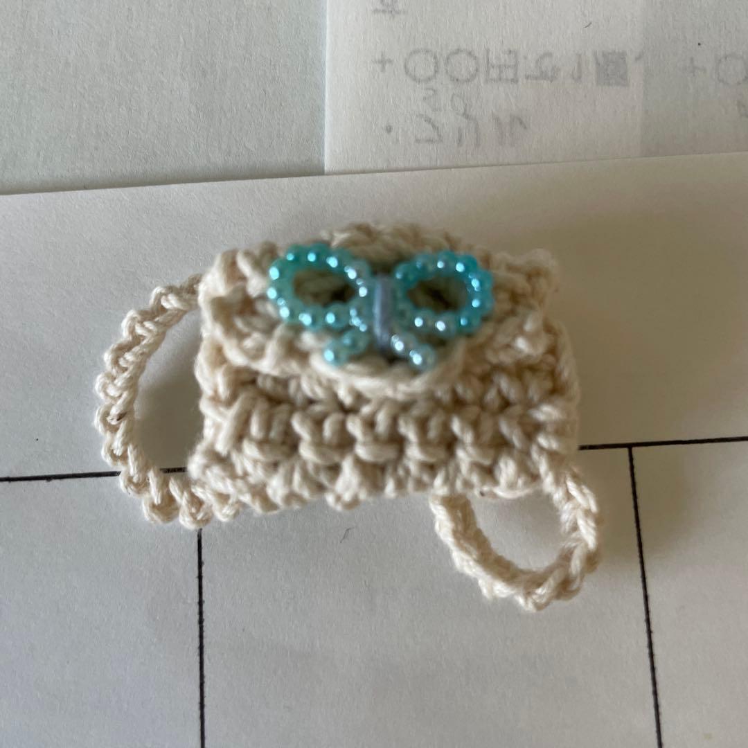 オーダーページシルバニアファミリー手編みバッグ、帽子、