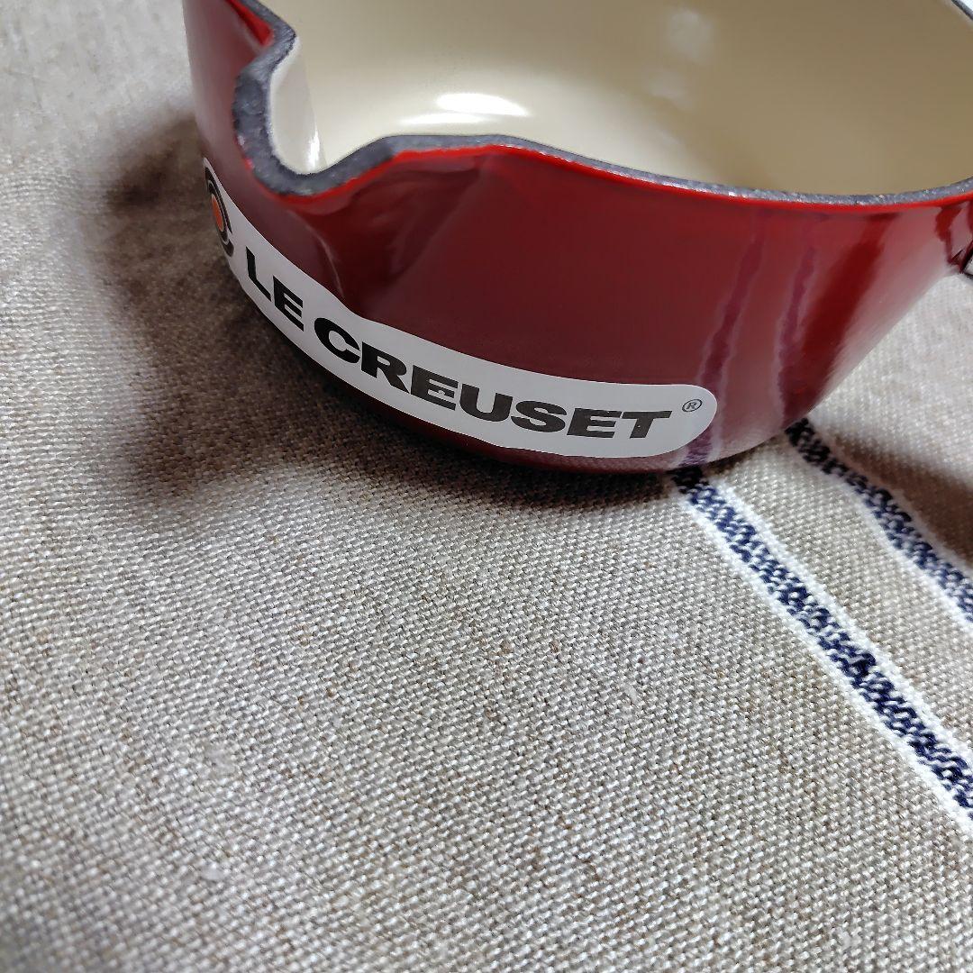 希少　LE CREUSET ミルクパン　ソースパン　16cm　チェリーレッド