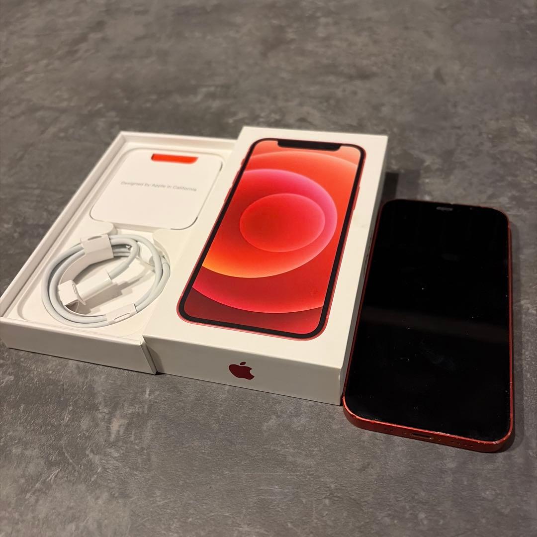 Apple iPhone 12 mini(PRODUCT RED) 本体