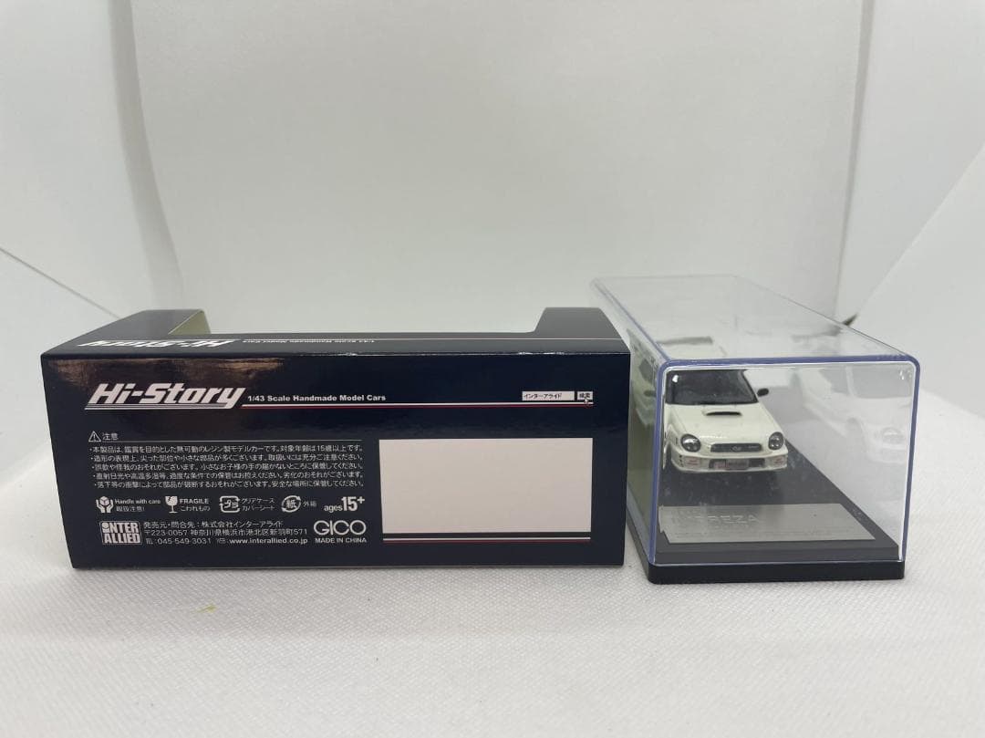 402-178 Hi-Story 1/43 スバル IMPREZA S202