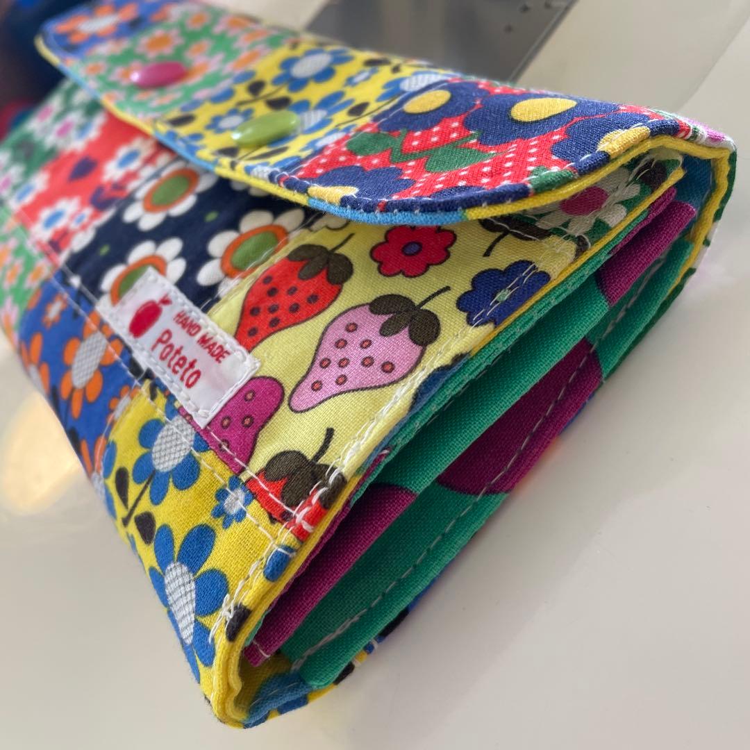 SA様★ハンドメイド★長財布★パッチワーク★カラフル