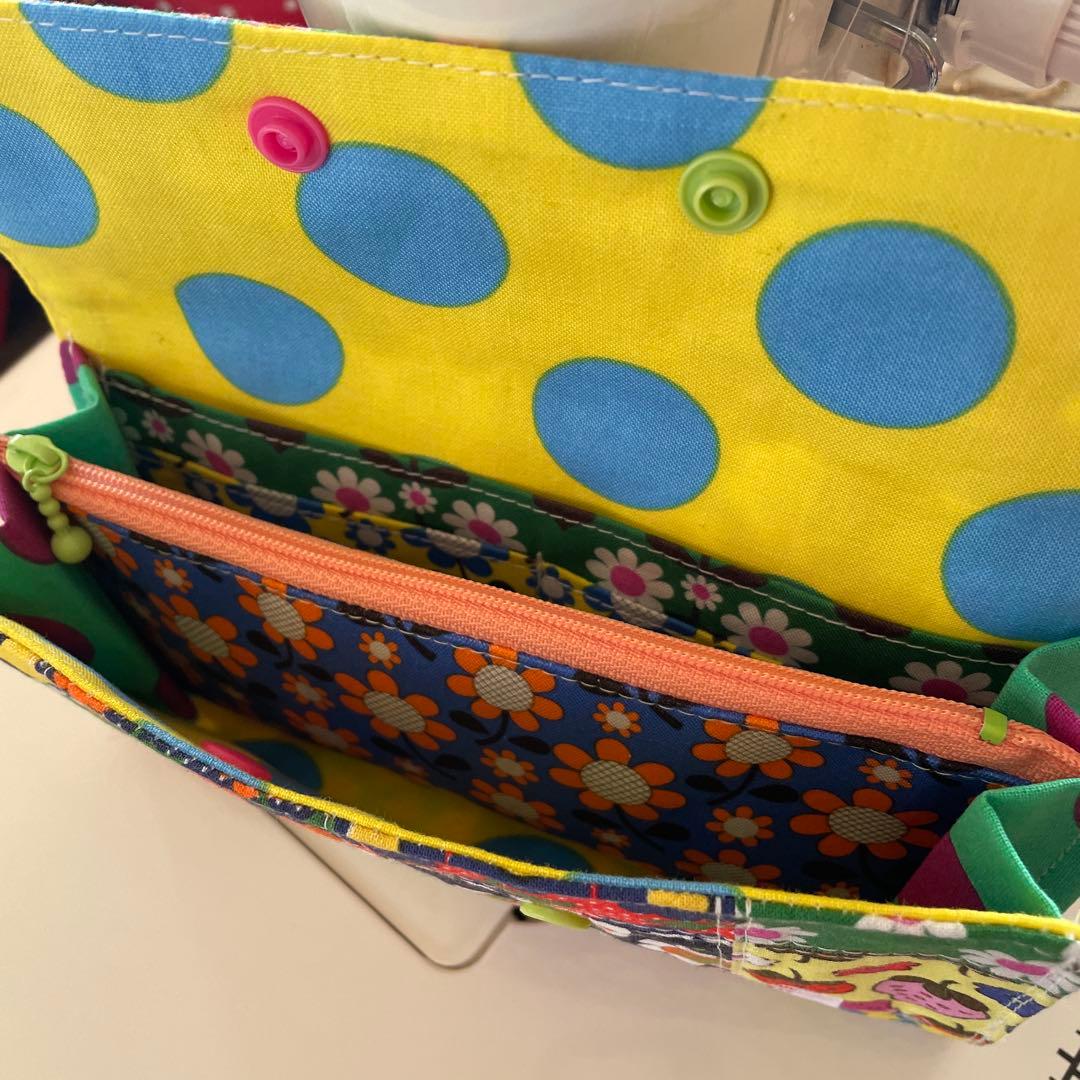 SA様★ハンドメイド★長財布★パッチワーク★カラフル