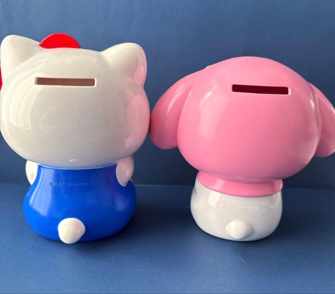 ハローキティ　マイメロディ　貯金箱　サンリオフレンドシップ　ポイント交換品