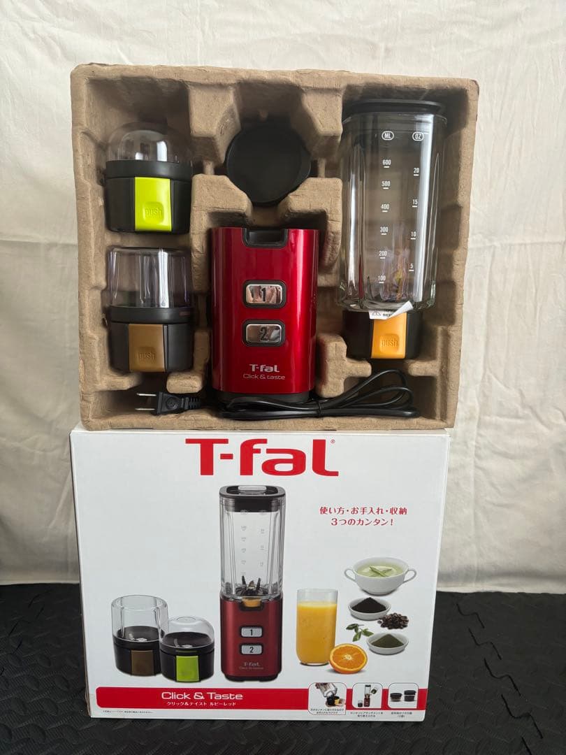 T-fal Click & Taste ジューサー　ミキサー　ティファール