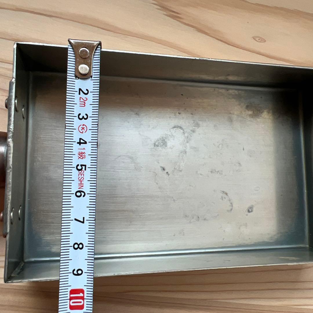 燕三条　工房アイザワ　卵焼き器　銅製卵焼きフライパン　長方形　手仕事
