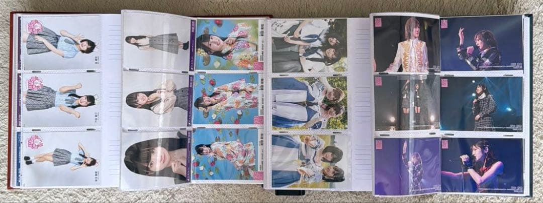 48グループ♥︎生写真(サイン入り含む)281枚、ポストカード17枚、シール9枚