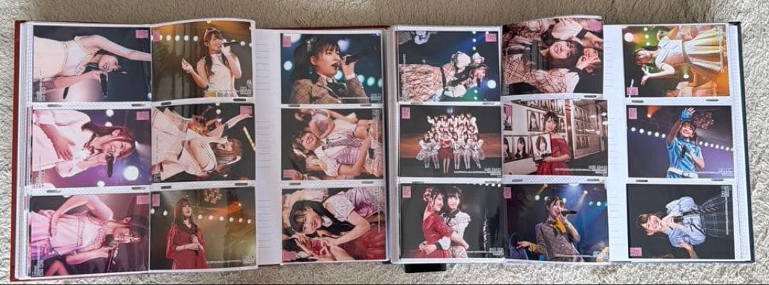48グループ♥︎生写真(サイン入り含む)281枚、ポストカード17枚、シール9枚