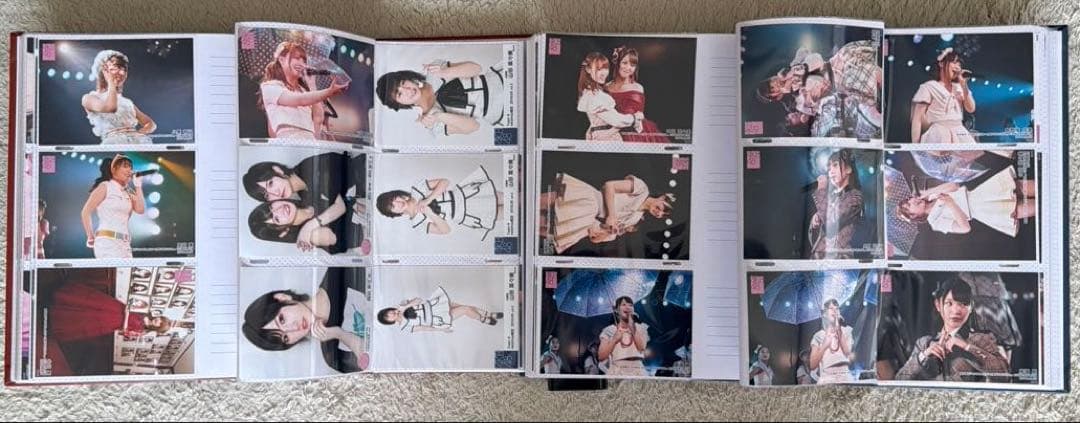 48グループ♥︎生写真(サイン入り含む)281枚、ポストカード17枚、シール9枚