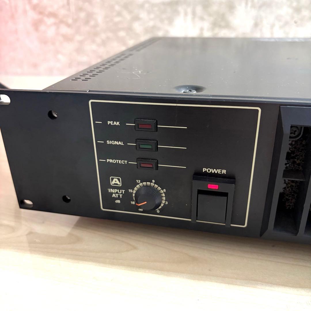 稼働品 RAMSA ナショナル 2チャンネル パワーアンプ WP-9110