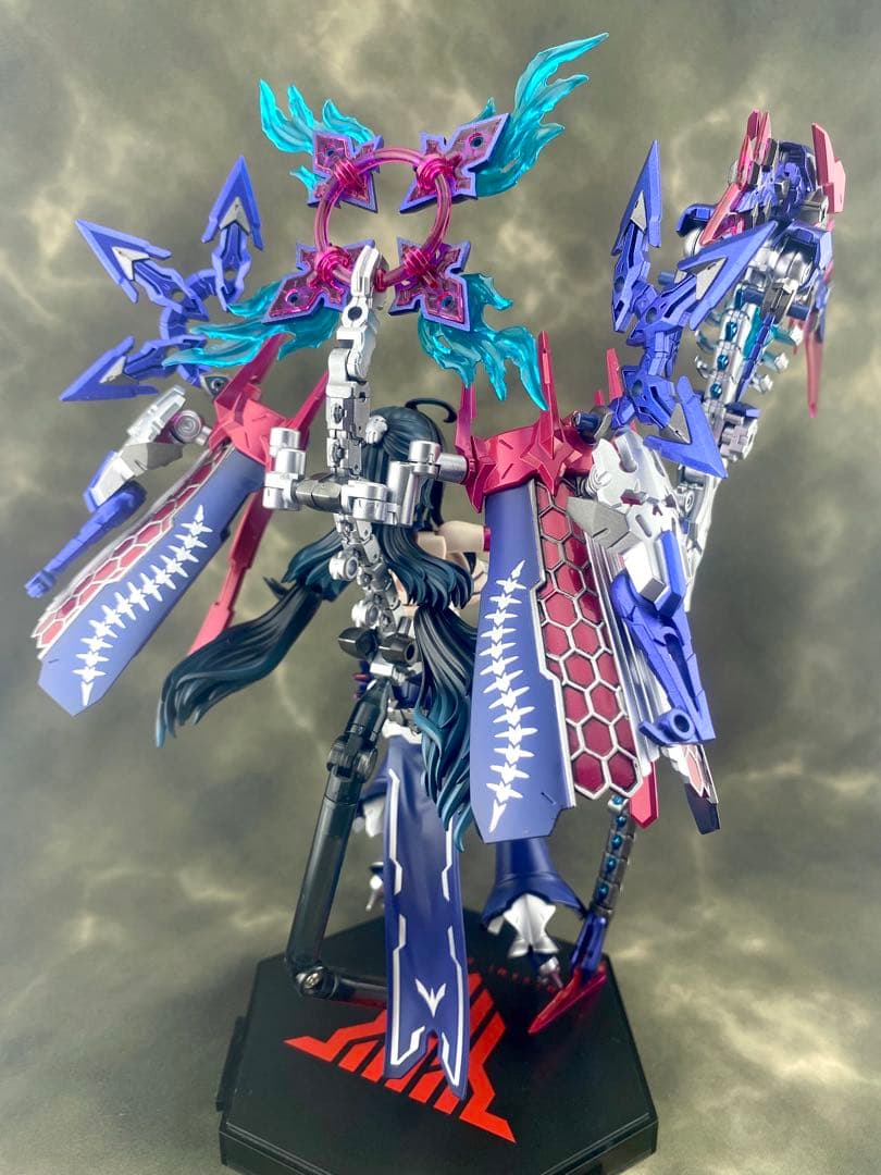 メガミデバイス　皇巫　ツクヨミ　レガリア　塗装完成品