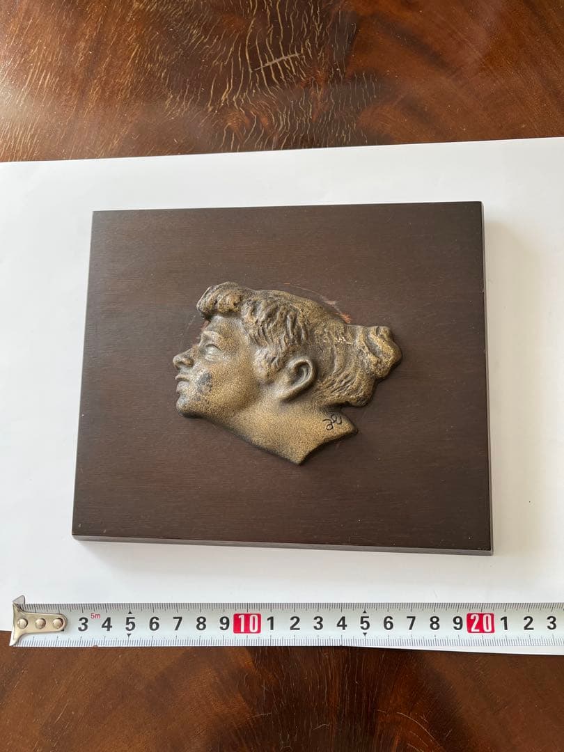 レリーフ　肖像　彫刻　ブロンズ　カミーユクローデル似　真鍮　ポートレート　希少