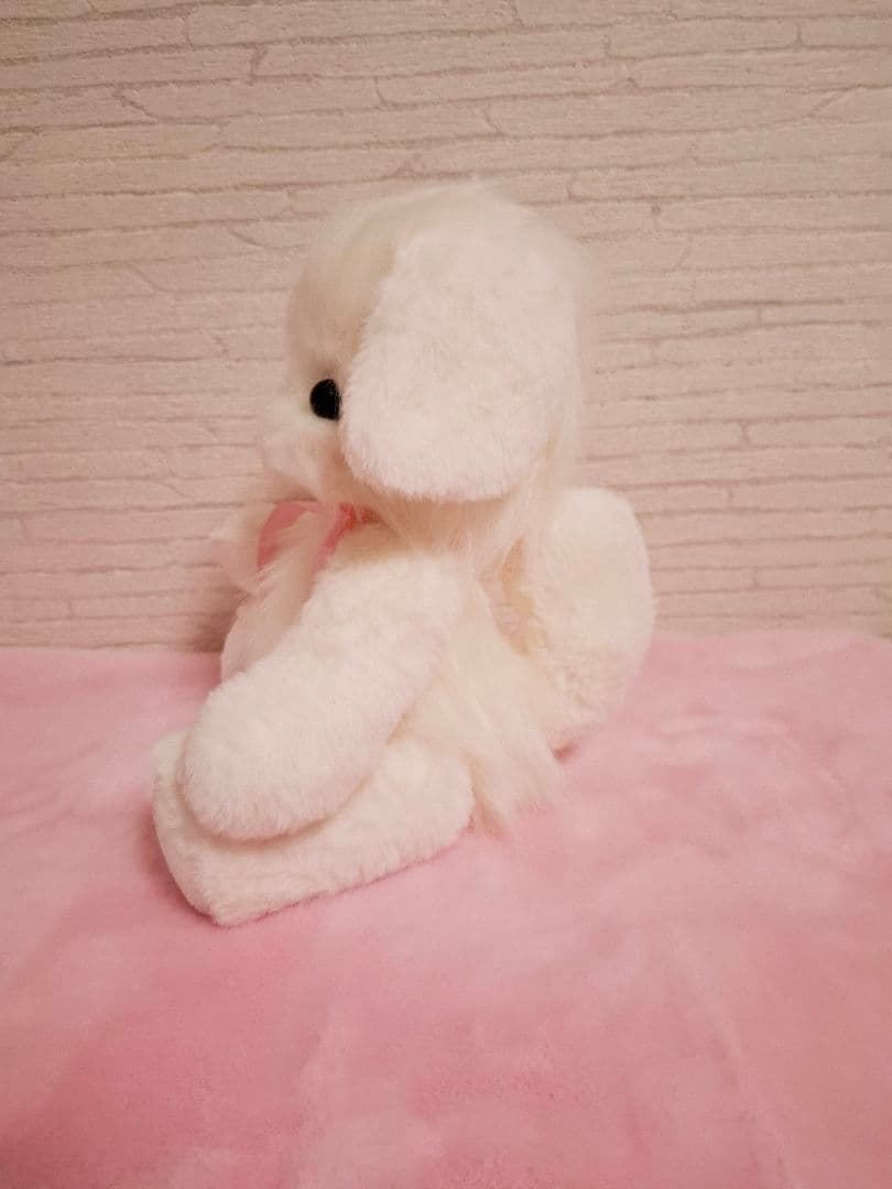 1.ぬいぐるみ、テディマルチーズ、犬、ハンドメイド、オリジナル、白