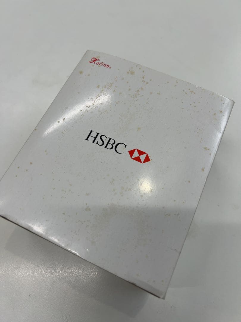 HSBC クリスタル鶏置物