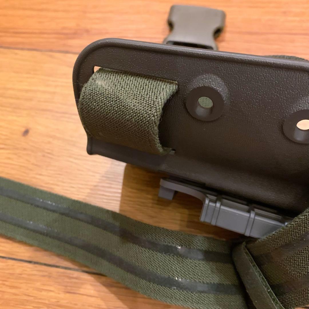 実物 SAFARILAND レッグシュラウド DFA＆QLS22付 ホルスター