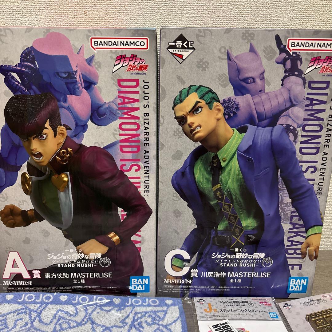ジョジョ1番くじA賞＆C賞フィギュアセット