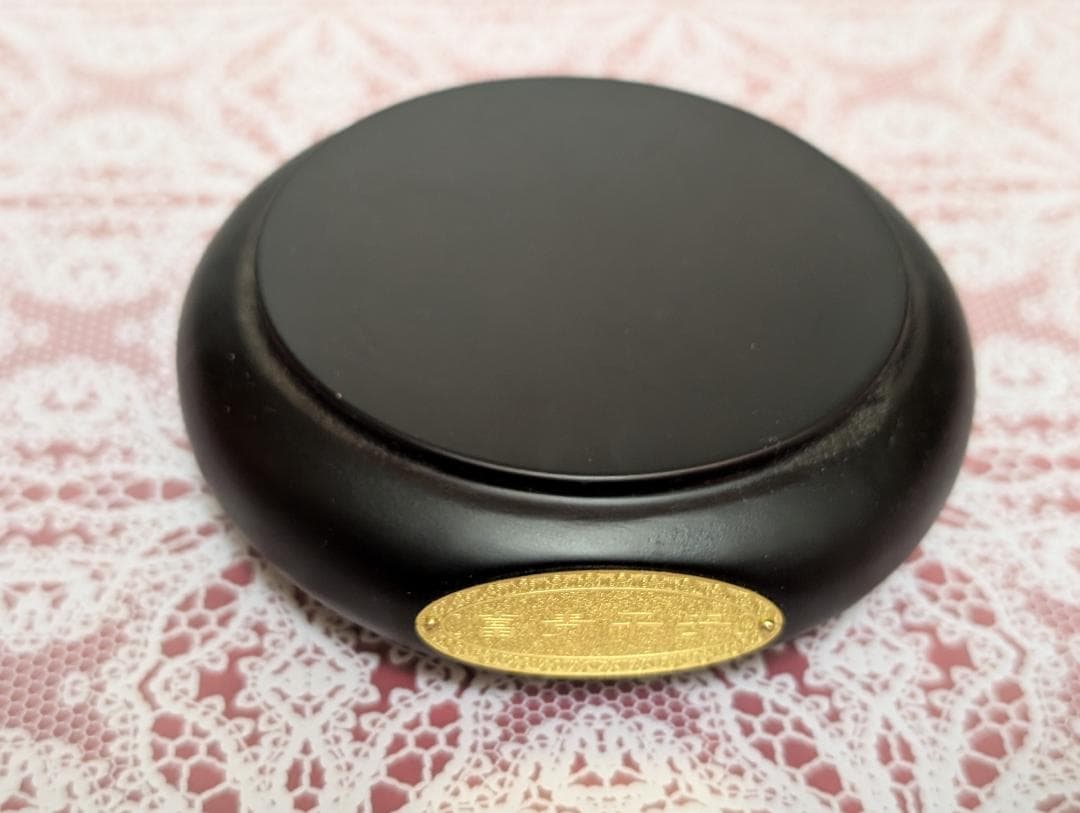 現代中国美術　工藝品　飾り壺　花瓶　レッド　台/箱付