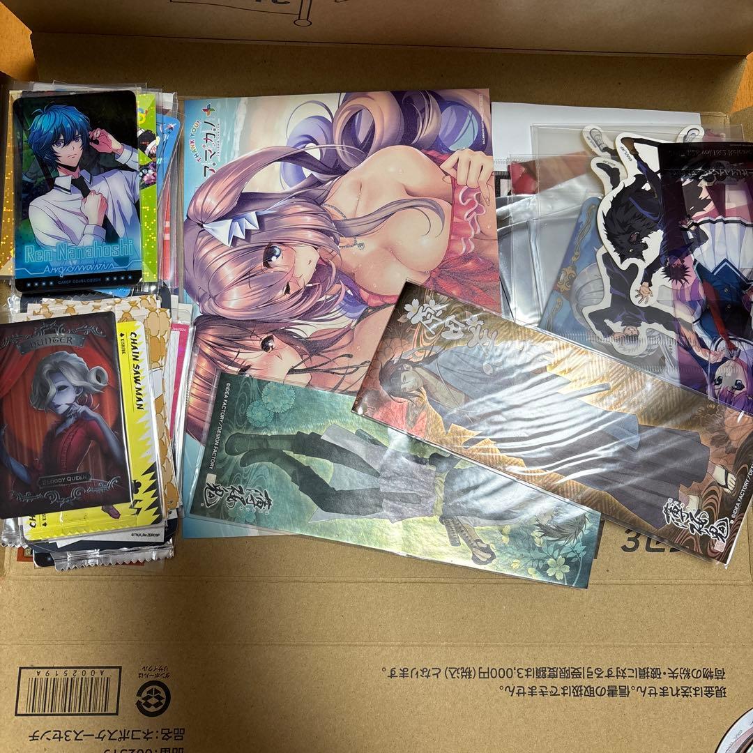 アニメ 紙雑貨 ブロマイド ポスカ カード シール など まとめ売り 350枚