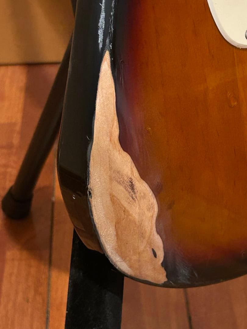 PHOTOGENIC ストラトタイプ　レリック加工　フェンダーペグ　新品弦