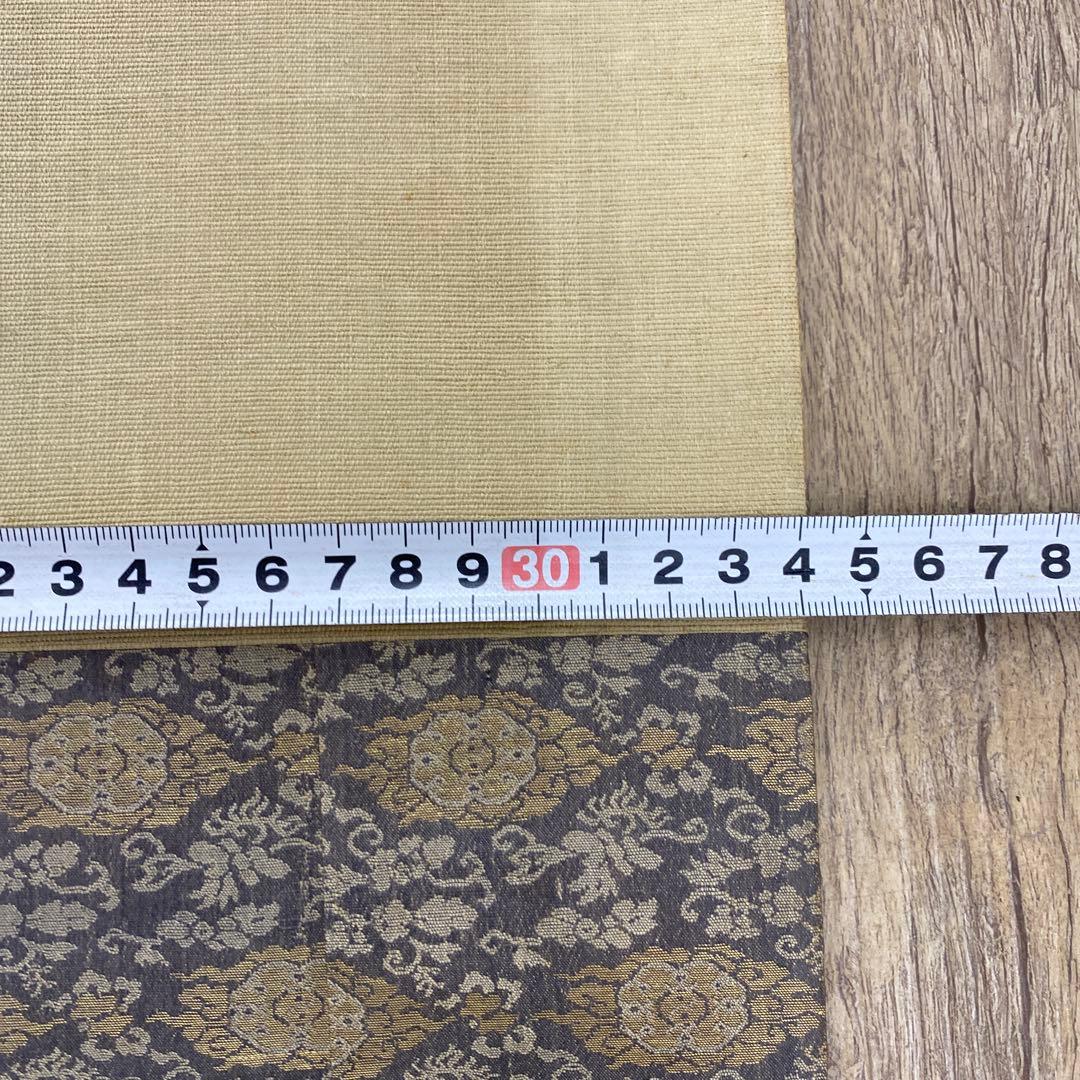 武士ノ鎧姿　景山　掛軸　東さ8-0220☆2F大