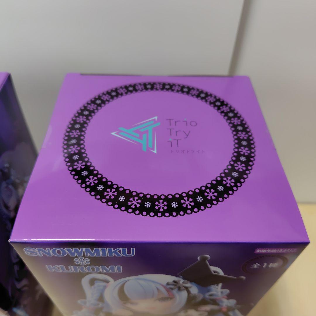 -雪ミク×クロミ-　Trio-Try-iT Figure ２体セット