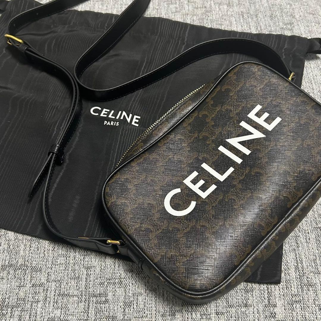 訳ありセリーヌショルダーバッグノベルティ 保存巾着袋付き