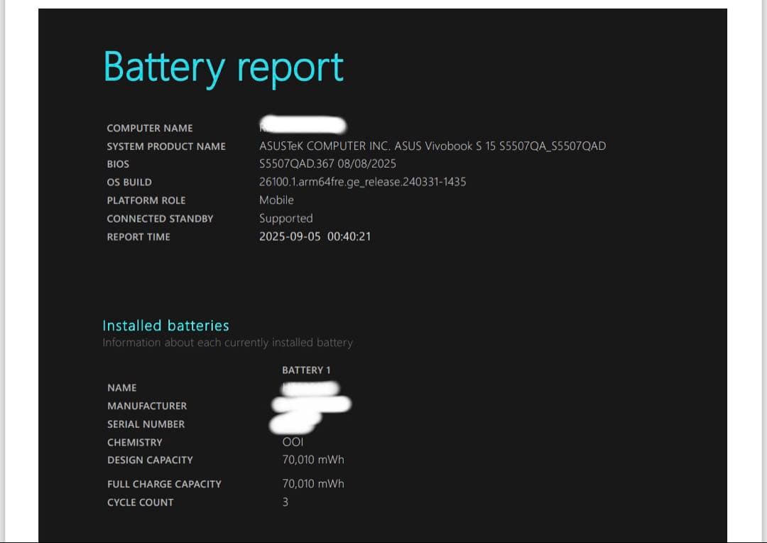 Windowsノート本体 ASUS Vivobook S 15 (S5507) Copilot+ PC