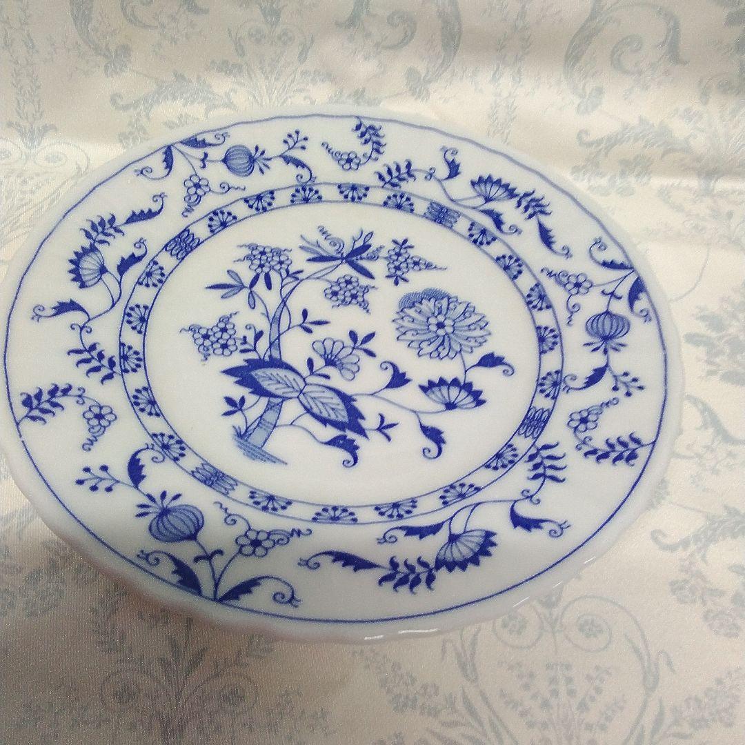 BIUEELBE ブルーエルベカップスープセット青いカップソーサーセット 4個箱