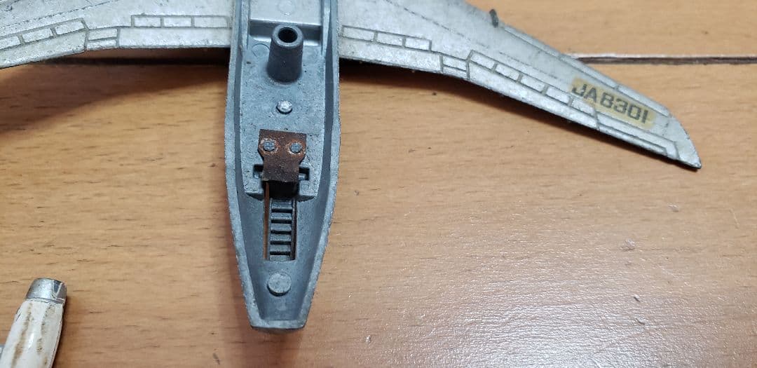 増田屋コーポレーション全日空ボーイング727ダイキャストモデル