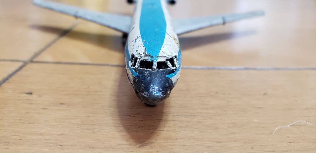 増田屋コーポレーション全日空ボーイング727ダイキャストモデル