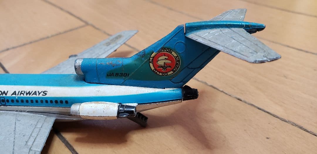 増田屋コーポレーション全日空ボーイング727ダイキャストモデル