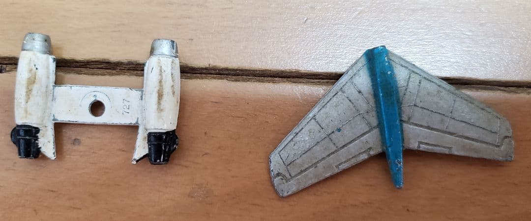 増田屋コーポレーション全日空ボーイング727ダイキャストモデル