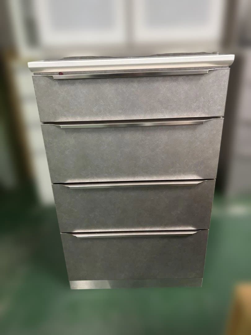 直接引き取り可能 キッチン収納キャビネット ガラス扉付き 綾乃製作所 家具