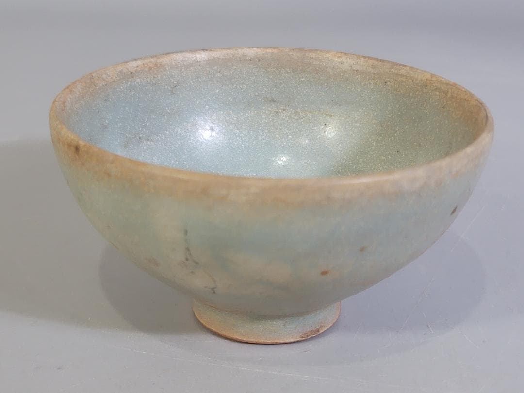 中国美術 青釉 碗 古美術 DT319