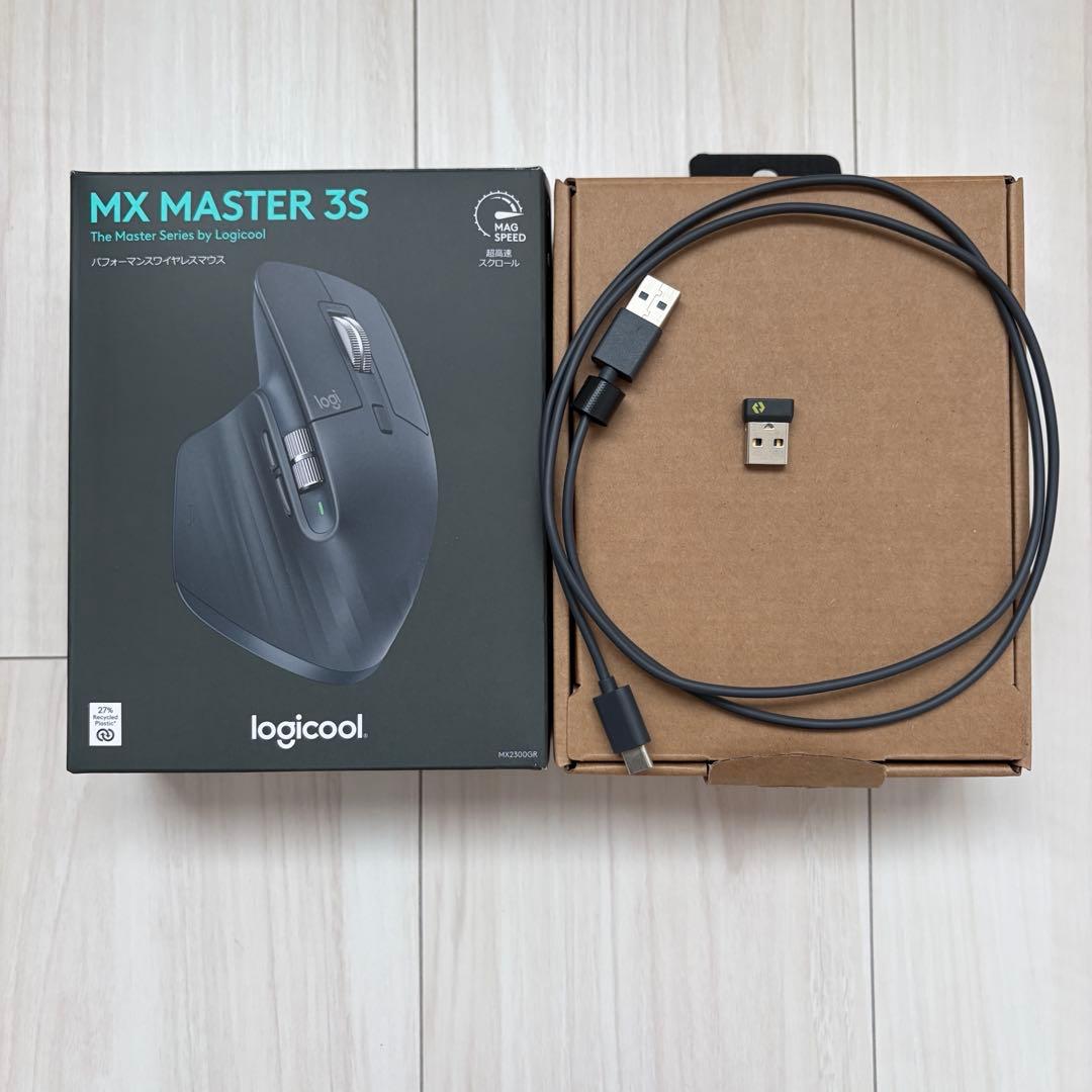 【訳あり】Logicool MX Master 3S 新品同様 ワイヤレスマウス