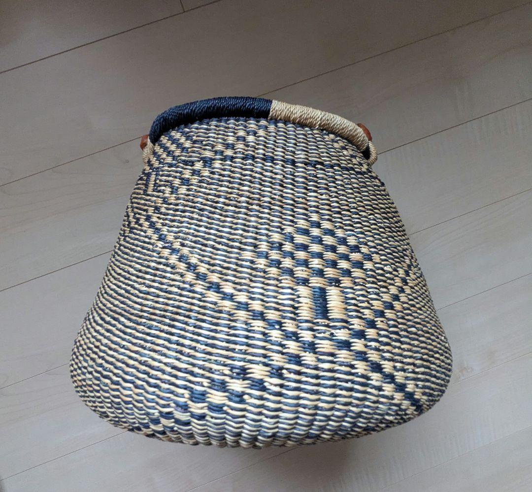 n*y様 ボルガ　エッグ　バスケット　ブルキナ　手仕事